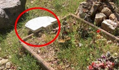 Müslüman mezarlarına çirkin saldırı