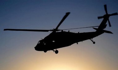 Almanya'da helikopter düştü