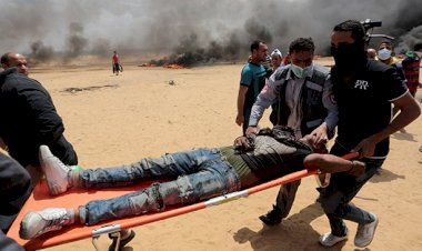 Gazze sınırında çatışma