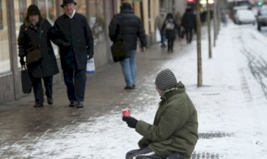 İsveç'te dilenmek artık paralı