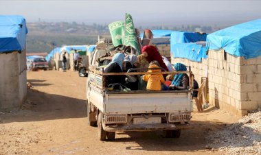 124 bin sivil Suriye-Türkiye sınırındaki kamplara göç etti