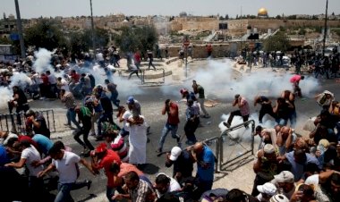 İşgalci İsrail askerleri göstericilere ateş açtı: 1 şehit, 63 yaralı