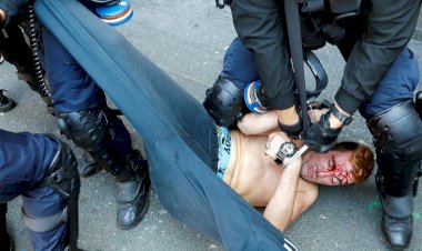 G7 Zirvesi protestolarına polis müdahalesi