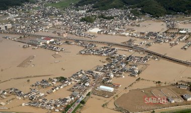 Japonya'yı sel vurdu: 847 bin kişi tahliye edilecek
