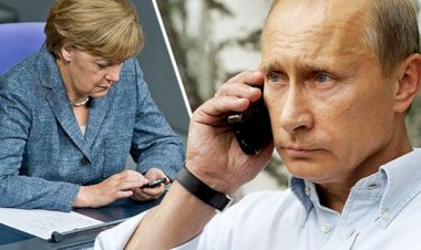 Putin ile Merkel Suriye meselesini görüştü