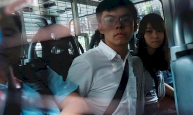 Hong Kong'da protestocuların liderlerine gözaltı