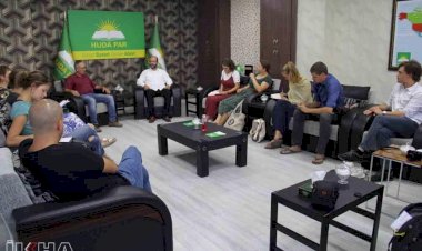 Almanya öğrenci heyetinden HÜDA PAR'a ziyaret