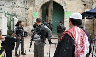 İşgal güçleri Mescid-i Aksa'nın tüm kapılarını kapattı