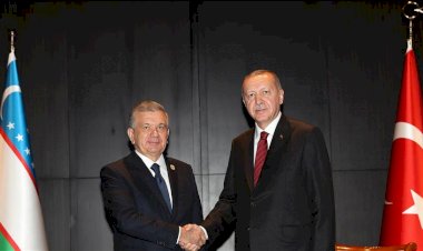 Erdoğan Nazarbayev ve Mirziyoyev bir araya geldi