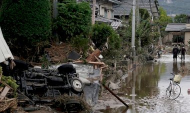 Japonya'da fırtınadan kaçan evsizler barınağa alınmadı