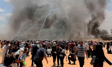 İşgal güçleri Gazze sınırında göstericilere ateş açtı: 53'ü çocuk 144 yaralı