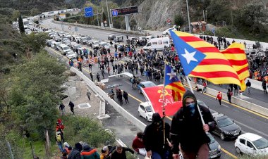 İspanyol ve Fransız polisinden eylemci Katalanlara ortak operasyon