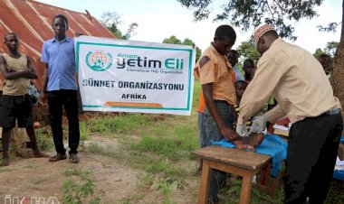 Avrupa Yetim Eli çocukları sünnet ettirdi