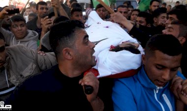 Gazze, çocuk şehidini uğurladı