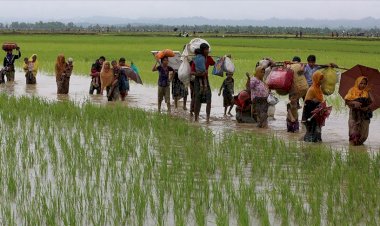 Myanmar'da Karen halkından Arakanlı Müslümanların soykırım davasına destek