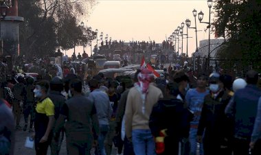 Bağdat'ta, milyonluk gösteri öncesi güvenlik önlemleri artırıldı