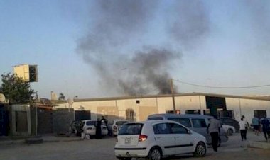 Libya'da BAE SİHA'ları Misrata Hava Harp Okulu'nu bombaladı