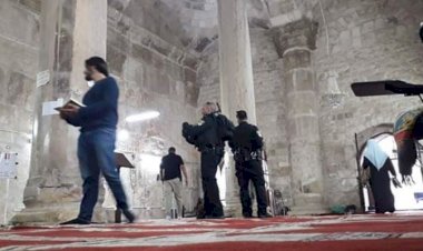 'İşgalci İsrail mescidi sinagog yapmak istiyor'