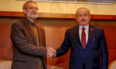 TBMM Başkanı Şentop ve İran Meclis Başkanı Laricani görüştü