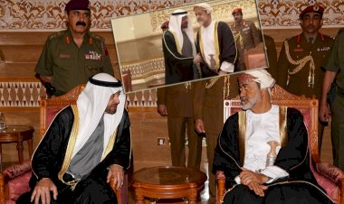 Umman'ın yeni Sultanı, BAE Veliaht Prensi'nin elini sıkmadı