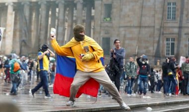 Kolombiya'da hükümet karşıtı eylemlerde tansiyon yükseldi