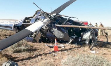 Afganistan'da asker taşıyan helikoptere roketli saldırı