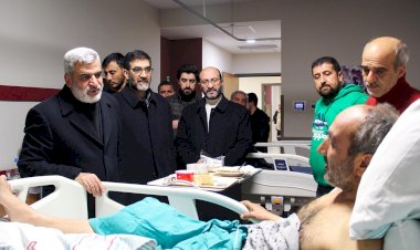 Depremde yakınlarını kaybeden yaralılar, yaşadıklarını HÜDA PAR heyetine anlattı