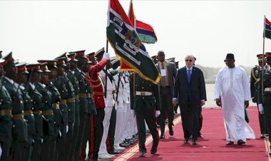 Cumhurbaşkanı Erdoğan Gambiya'da