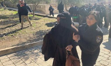 Şeyh Raid Salah'ın kız kardeşi Mescid-i Aksa'da gözaltına alındı