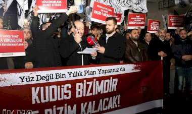 'Yüz değil bin yıllık plan yapsanız da Kudüs bizimdir ve bizim kalacak'