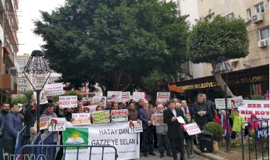 HÜDA PAR İskenderun: Bu plan soykırım, vahşet ve işgal diplomasisidir