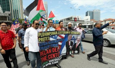 Malezya: 'Yüzyılın Adaletsizliği' planını protesto ediyoruz