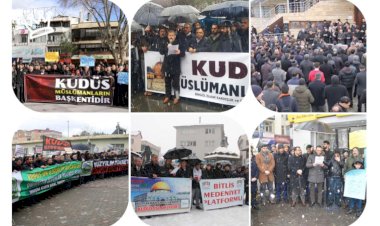'Yüzyılın İhaneti' yurt genelinde protesto edildi
