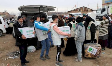 Umut Kervanı depremzedelere umut olmaya devam ediyor