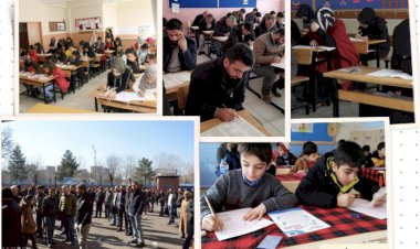 Yurt genelinde 200 bin kişinin katıldığı Siyer Sınavı'ndan kareler