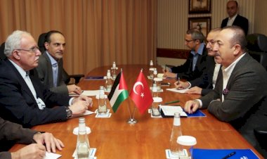 Dışişleri Bakanı Çavuşoğlu Filistinli mevkidaşı ile görüştü