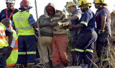 Gine'de madende göçük: 8 ölü
