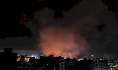 İşgalci İsrail, Gazze'de askeri noktalara saldırdı