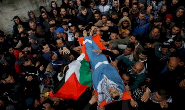 Batı Şeria genç şehidini uğurladı