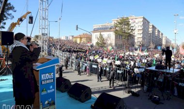 İTTİHAD-UL ULEMA Başkan Yardımcısı Şimşek: Müslümanların şerefi Kudüs'te tehlikededir