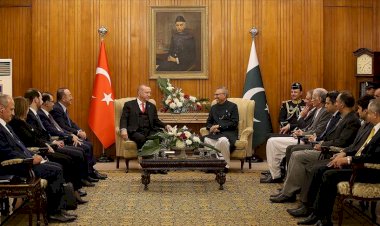 Erdoğan ile Pakistan Cumhurbaşkanı Alvi bir araya geldi