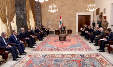 Lübnan Cumhurbaşkanı, İranlı yetkililerle bölgesel gelişmeleri görüştü