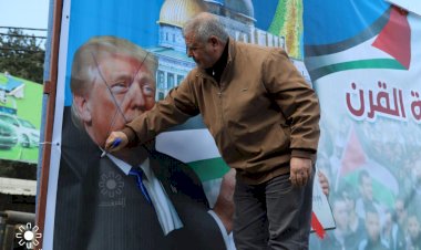 Ürdün, Lübnan ve Gazze'de sözde Ortadoğu barış planı protesto edildi