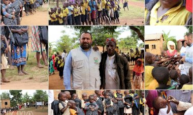 Avrupa Yetim Eli Uganda'da çocukların yüzlerini güldürdü