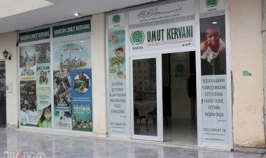 Mardin Umut Kervanı İdlib'liler için yardım topladı