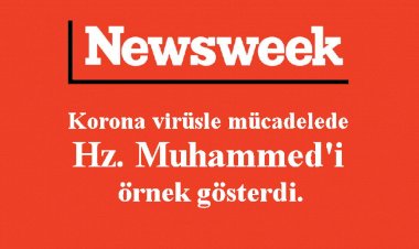 ABD medyası korona virüsle mücadelede Hz. Muhammed'i örnek gösterdi.
