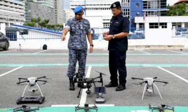 Malezya'da kısmi sokağa çıkma yasağı İHA'larla gözetleniyor