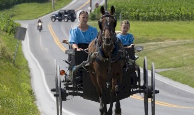 ABD'de teknolojiden uzak Amişler Kovid-19'a karşı broşürler ile uyarılıyor