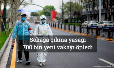 Araştırma: Sokağa çıkma yasağı 700 bin yeni vakayı önledi